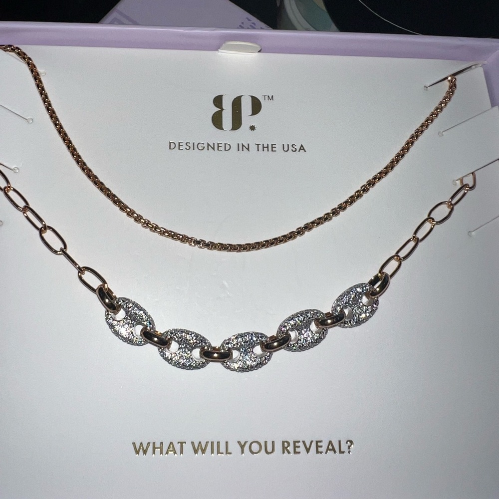 RBP Spring Luxe Layer Rose Gold New